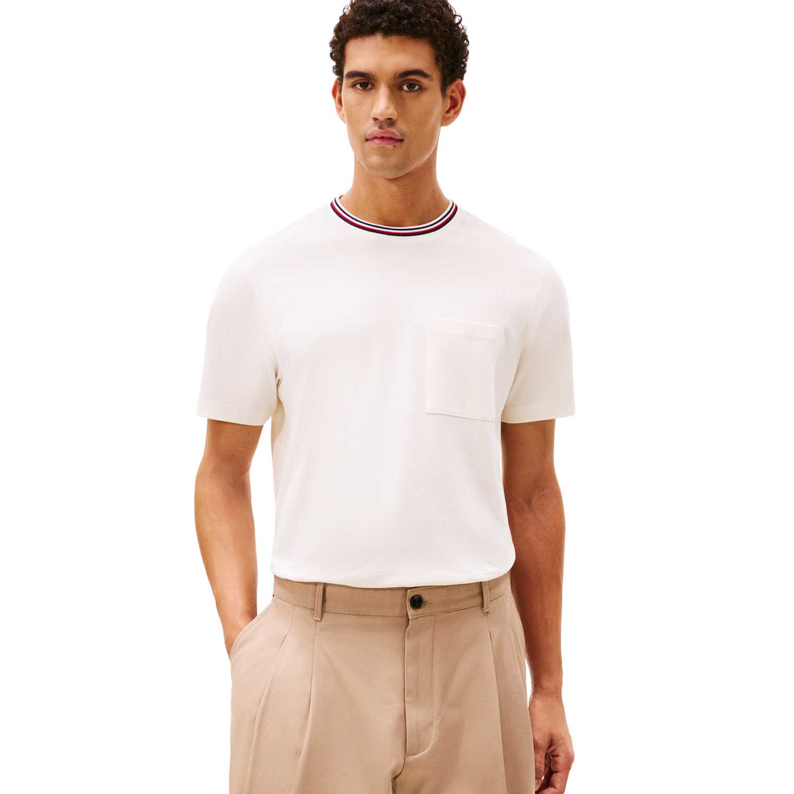 Tommy Hilfiger Rwb Graphic Pocket Pique Tee